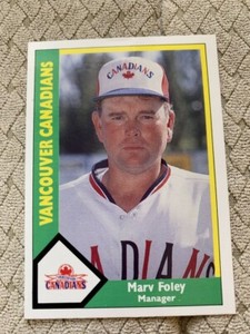 1990 CMC AAA/ProCards Vancouver Canadians - Individual Picks Very Good/NM Cond
