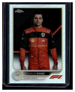 2022 Topps Cromo F1 #29 Carlos Sainz Rifrattore Ritratto - Foto 1 di 2