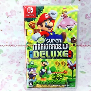 NEW Nintendo Switch New Super Mario Bros. U Deluxe 41281 JAPAN IMPORT - Picture 1 of 4