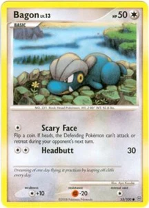 2x (pok-SF-053) Bagon (C) Pokemon D&P Stormfront Card # 53 - Picture 1 of 1