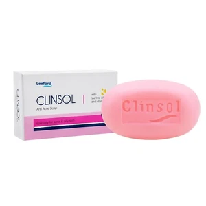 Jabón Leeford Clinsol aceite de árbol de té con vitamina E suave en la piel (paquete de 3) envío gratuito - Imagen 1 de 8