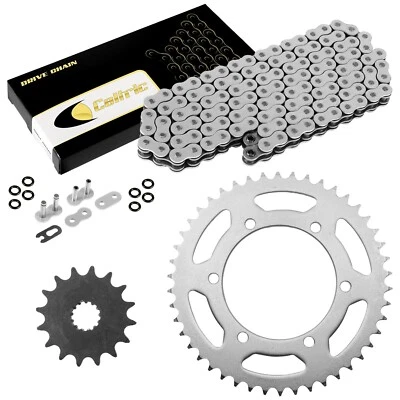 Kit de corrente e roda dentada O-Ring branco para Suzuki GSX-R600 GSXR600 1998-2000 - Imagem 1 de 4