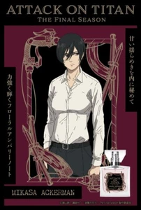 Attack on Titan The Final Season Mikasa Ackerman Fragrance Perfume 30ml Limited - Picture 1 of 2