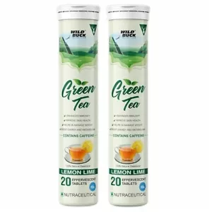 Wild Buck Green Tea Effervescent Tablets for Weight Loss (Fat Burner) SF - Picture 1 of 9
