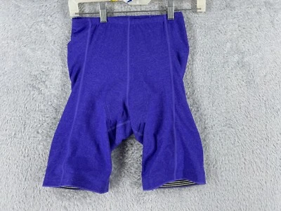 VINTAGE Hind Cycling Shorts Womens Small Purple Nylon Spandex Blend Padded - Image 1 of 4