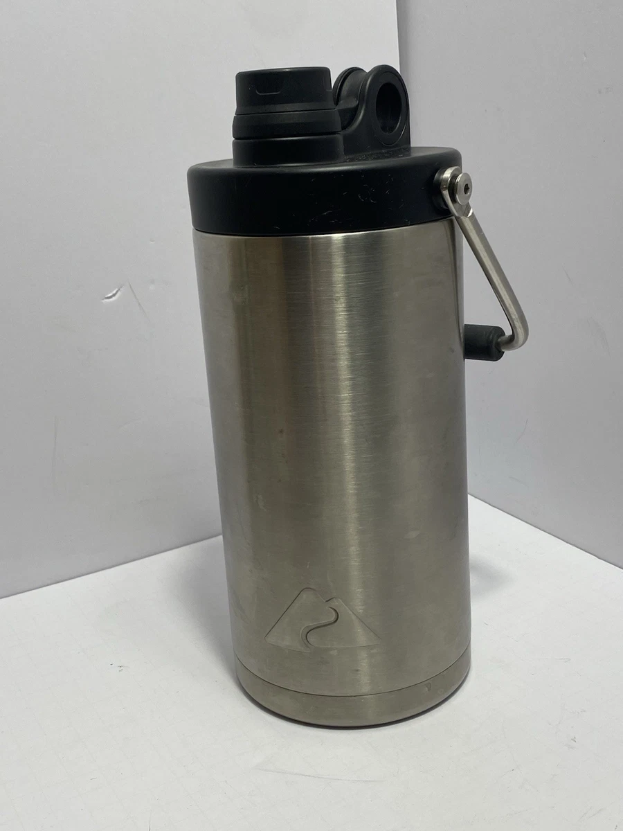 Ozark Trail - Vaso Aislado De Acero Inoxidable De 18 Onzas Con Asa, Tapa Y Popote