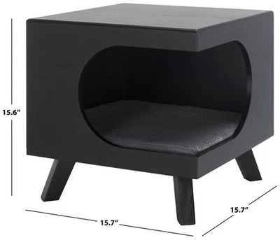 Safavieh BEAN SQUARE PET BED, Reduced Price 2172764492 PET5700B - Image 1 of 4