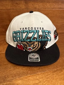Cappello Berretto Vintage Vancouver Grizzlies NBA Snapback '47 Marca Vintage Logo Basket - Foto 1 di 13