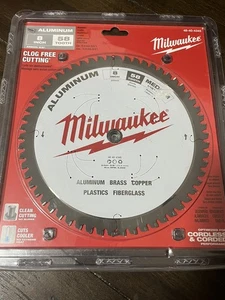 Milwaukee 48-40-4345 8" Aluminum Cutting Circular Saw Blade - Picture 1 of 5