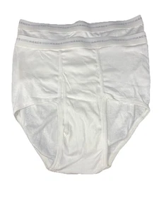 Zwei Vintage Hanes Tightie Whities 40 weiß - Bild 1 von 3