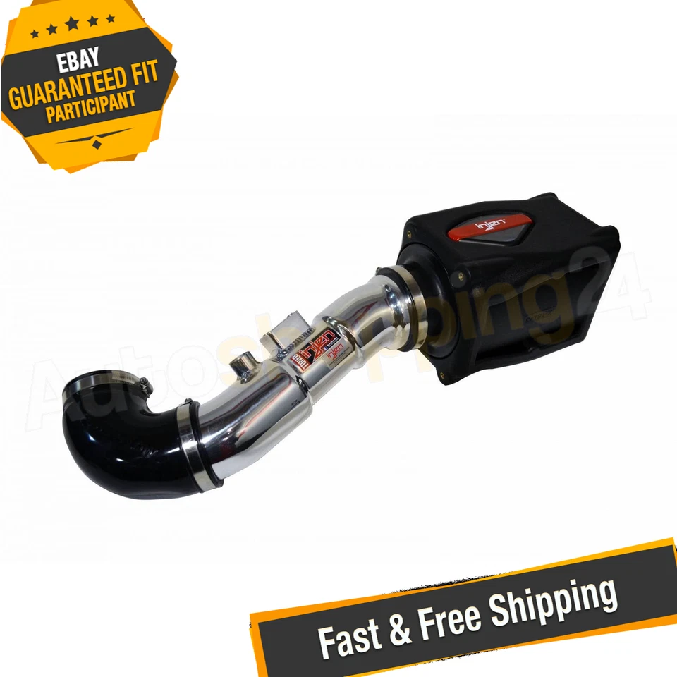 Injen PF Polished Cold Air Intake for 2004-2008 Nissan Armada/Titan 5.6L V8 - Изображение 1 из 4