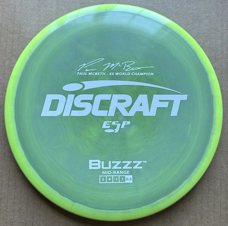New Discraft McBeth 5X ESP Buzzz Midrange Disc Golf Disc 177+ Grams - Image 1 of 2