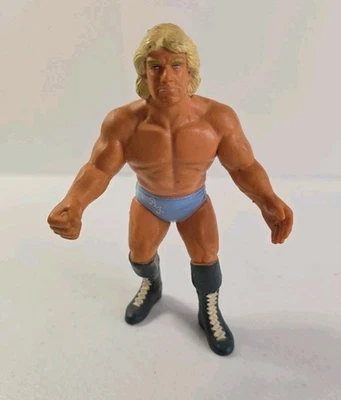 Figura Galoob 1990 WCW Ric Flair - Baúles azules vintage de 4,5"/botas grises - limpias Foto 1 de 4