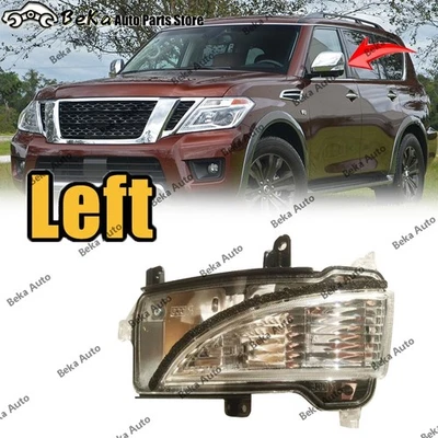 Luz intermitente del espejo retrovisor izquierdo para Nissan Armada 2016-2017 Foto 1 de 4