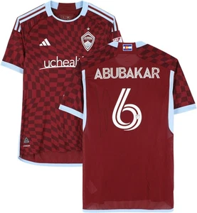 Lalas Abubakar Colorado Rapids Signed MU #6 Jersey from 2024 MLS Season - Size L - Picture 1 of 5