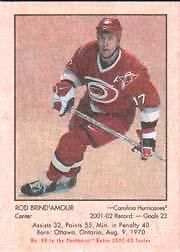 2002-03 Parkhurst Retro Hockey #99 Rod Brind'Amour