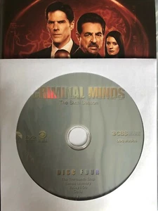 Criminal Minds - Season 6, Disc 4 REPLACEMENT DISC (not full season) - Picture 1 of 1