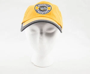 Nashville Predators Cap Hat Youth Yellow Blue Adjustable 100% Cotton - Picture 1 of 6