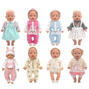 Dolls Cute Clothes Outfit Fit for Reborn Baby DollsGirl & Boy Dolls Outfit Gifts - Picture 1 of 59