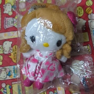 Sanrio Hello Kitty Momoka Eri Collaboration Plüschtier Maskottchen Neu Japan - Bild 1 von 2