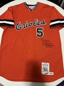 Mitchell & Ness Baltimore Orioles 1971 Brooks Robinson jersey sz Large - Picture 1 of 18