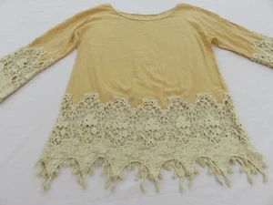 EXQUISITE HAND MADE EDWARDIAN STYLE COTTON BLOUSE MACRAME LACE SLEEVES UK 10 - Bild 1 von 15