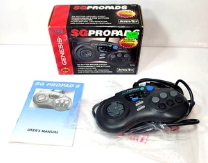 Interact SG ProPad 6 Sega Genesis Controller with Box, Manual, and Registration - Picture 1 of 14