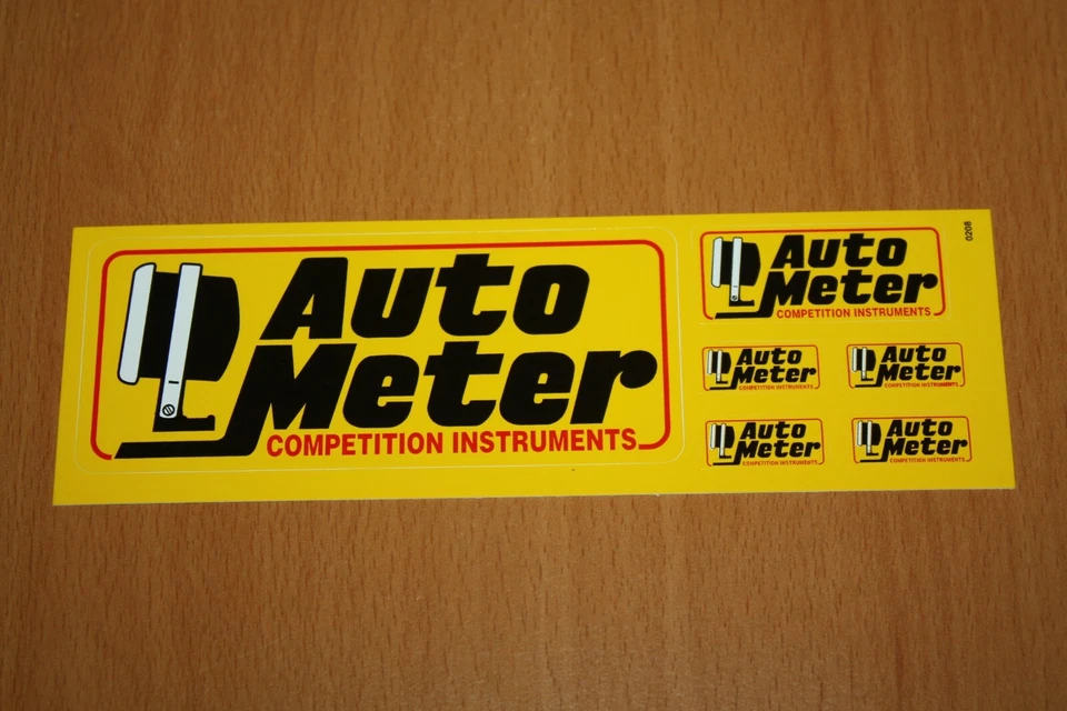Auto Meter - Racing / Sticker / Decal - 6.50" x 2.00" Foto 1 de 1