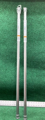 2 - Barra de cortina de ducha de tensión decorativa Kenney KN609C-40HUSREV 42"-72" cromada Foto 1 de 4