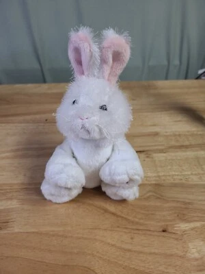 Ganz Lil'kinz Webkinz White Rabbit 8" Plush Stuffed Toy Animal NO CODE - Image 1 of 4