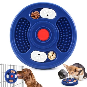 Dog Puzzle Toys Slow Feeder Bowl Puppy Food Treat Puzzle Enrichment Toy Small - Picture 1 of 9