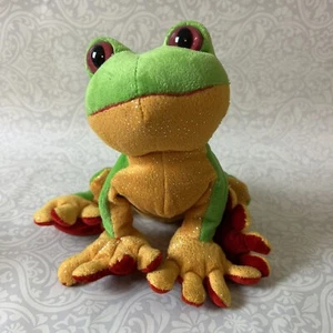 Webkinz GANZ the Green Tree Frog Plush HM109 Plush Great Condition - Picture 1 of 6