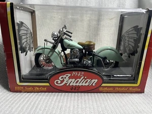 Vintage Tootsietoy 1942 Indian 442 Detailed Replica Motorcycle 1/10th Scale NIB - Picture 1 of 19