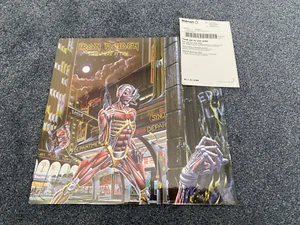 IRON MAIDEN - Somewhere In Time 2024 WALMART Limited Edition Yellow Vinyl Sealed - Foto 1 di 5