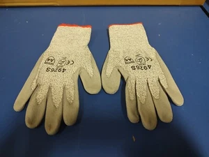 Liberty Frogrip Gray Work Glove 4926S Poly. Palm Coated 2 Pr SMALL - Foto 1 di 5