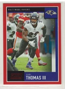 EARL THOMAS III 2020 SCORE Football RED parallel RETAIL exclusive Ravens - Picture 1 of 1