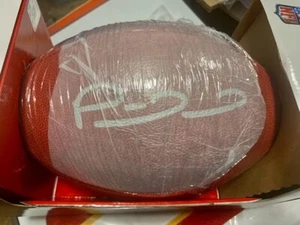 Patrick Mahomes Kansas City Chiefs Signed Wilson Full Color Duke Pro Football - Picture 1 of 5