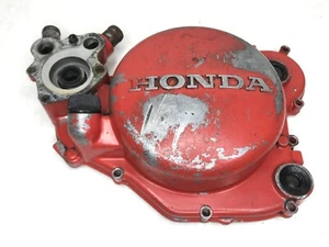 81 Honda CR250 CR 250 Engine Motor Clutch Cover Left Case 9-E - Foto 1 di 14