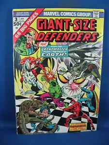 GIANT SIZE DEFENDERS 3 F DAREDEVIL 1975 MARVEL - Picture 1 of 2