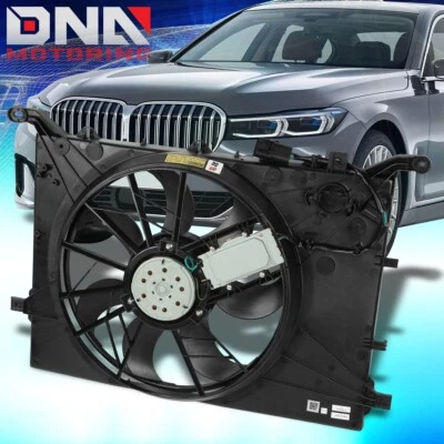 PARA 2001-2004 VOLVO V70 S60 S80 XC70 CONJUNTO DE VENTILADOR DE REFRIGERAÇÃO RADIADOR ESTILO FÁBRICA - Imagem 1 de 4