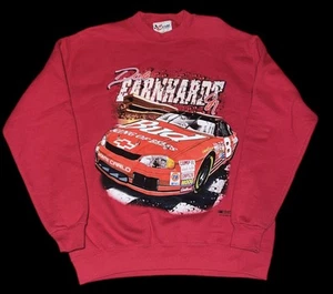 Vintage Dale Earnhardt Jr Chase Authentics Nascar Budweiser 90’s Red Sweatshirt - Picture 1 of 5