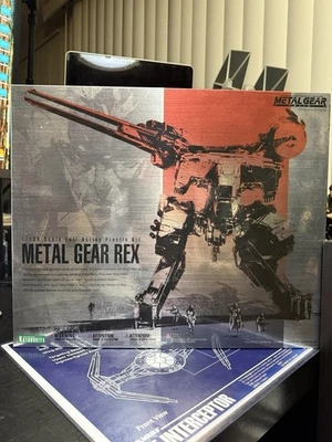 Kit modelo KOTOBUKIYA Metal Gear Solid 4 Metal Gear REX 1/100 Japão - Imagem 1 de 4