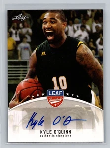 2012-13 Leaf Retail #BA-KOQ Kyle O'Quinn Base Autogramme Autogramm - Bild 1 von 2