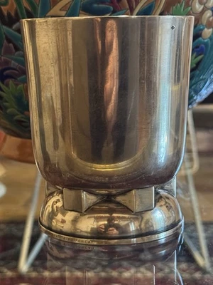 Puiforcat – Timbale / Coupe Art Déco  - Vers 1930  - Argent Massif - Photo 1/4