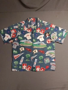 Reyn Spooner Boston Red Sox Championship Legacy Hawaiian Shirt MLB Mens Size XL - Picture 1 of 8