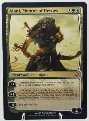 Ajani, Mentor of Heroes MTG Magic #145, 2014 - Image 1 of 2