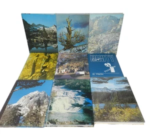 Vtg Lot Of 9 El Piñon Bishop Union High School Bishop California Hardcover Books - Picture 1 of 21