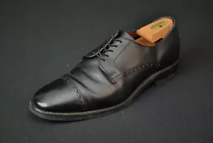 Allen Edmonds Shoes Black Leather Madison Avenue Ave Men's Size 10.5 20325C - Picture 1 of 6