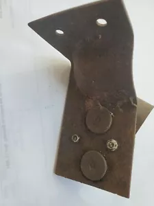  Corvette OEM 1968 1976  Driver Side LH Hood Latch Firewall reinforcement - Foto 1 di 3