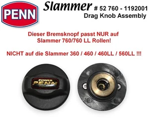 Penn - Ersatzteil # 52 760 Bremsknopf Slammer 760 / 760 LiveLiner - Bild 1 von 1